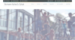 Desktop Screenshot of hermann-herberts-schule.de